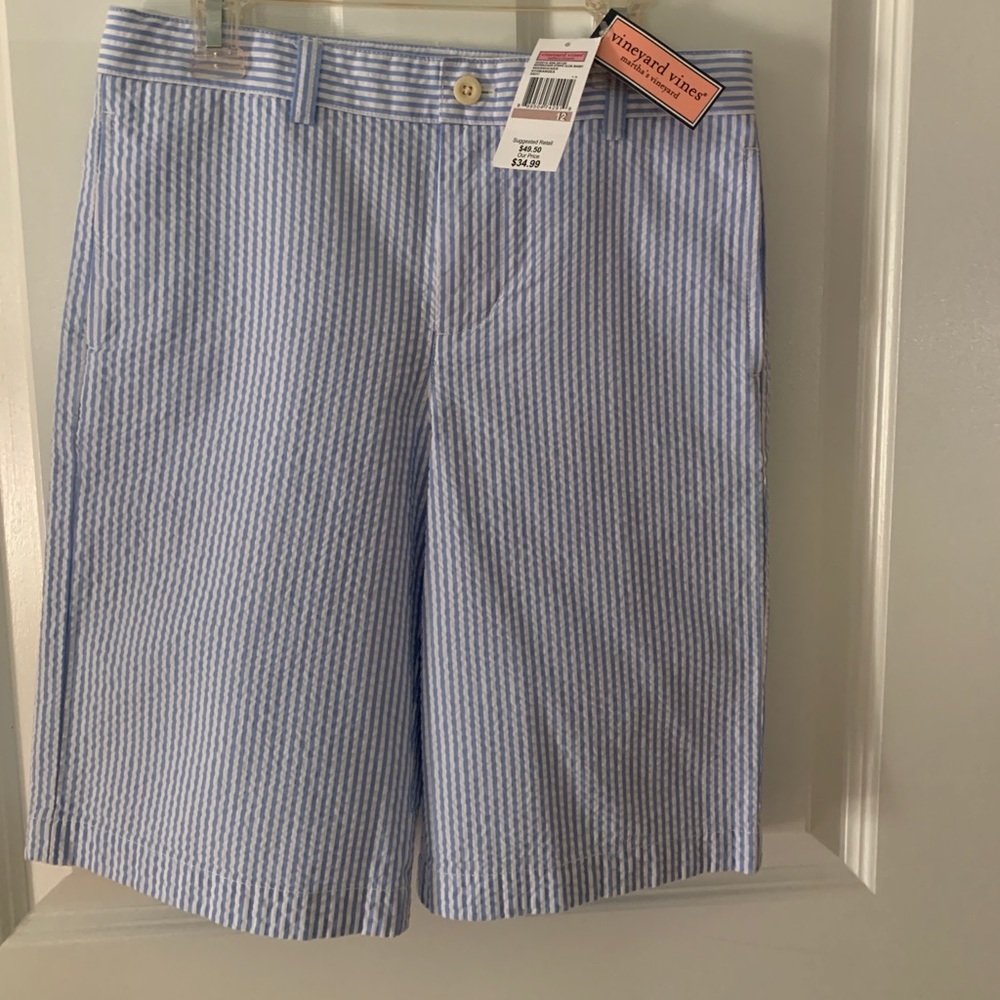 Seersucker Shorts